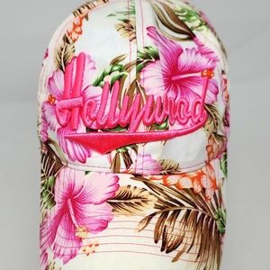 Hollywood Embroidered Hat Cap Baseball  Ball-cap Hollywood Pink California